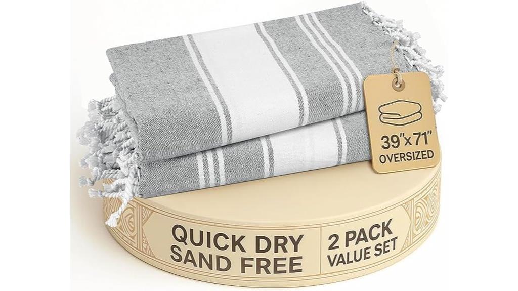 oversized quick dry towels