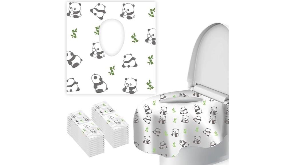 panda waterproof toilet covers