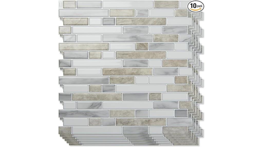 peel and stick backsplash tiles