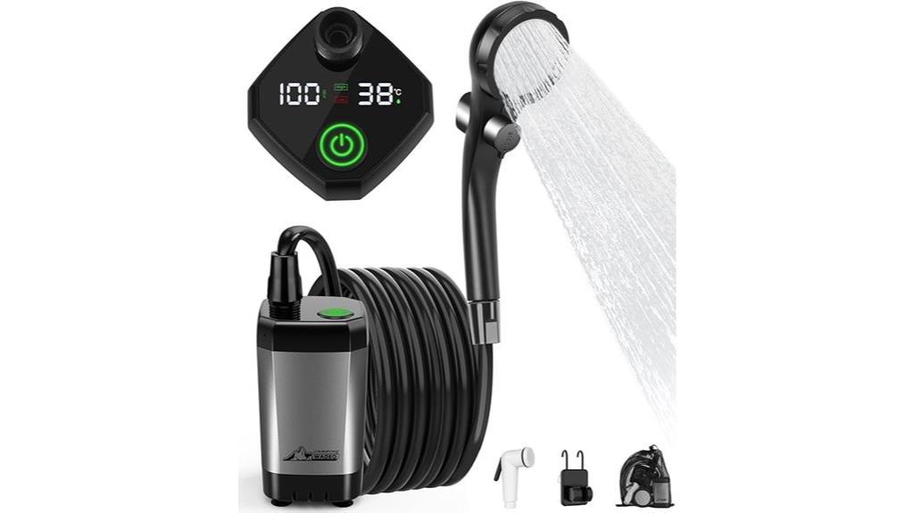 portable camping shower