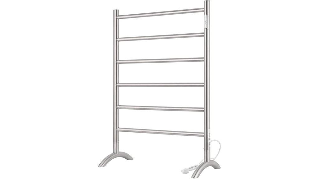 portable six bar towel warmer