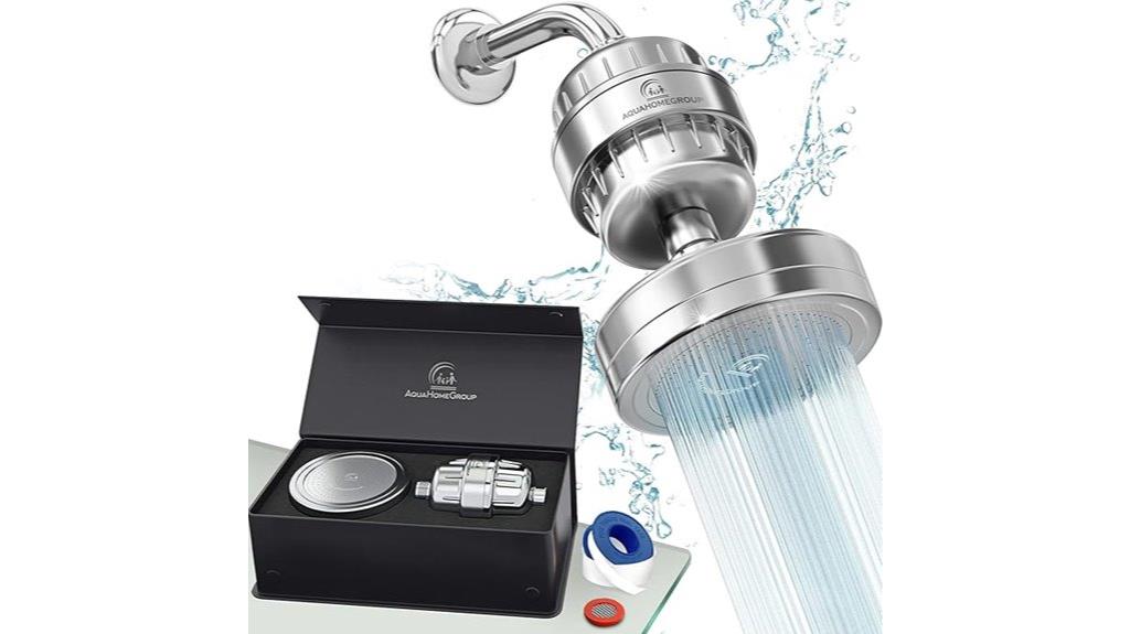 premium filtered shower set