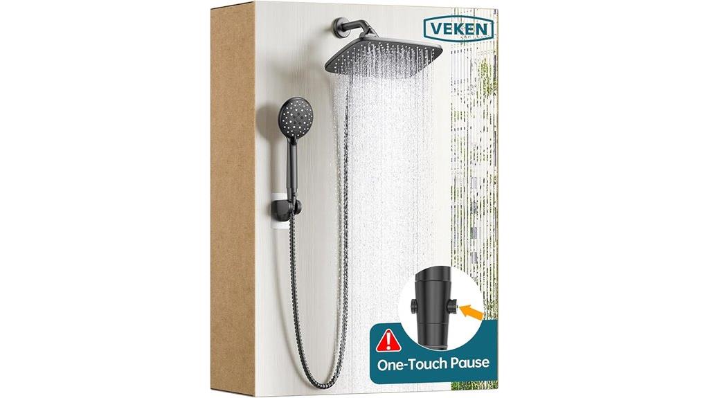 rain shower with handheld