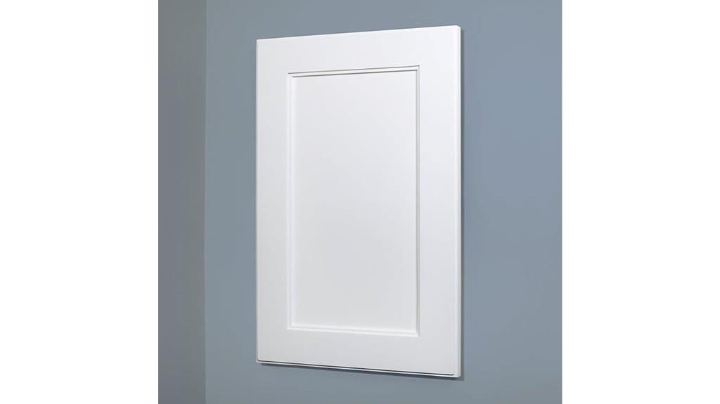 recessed shaker medicine cabinet
