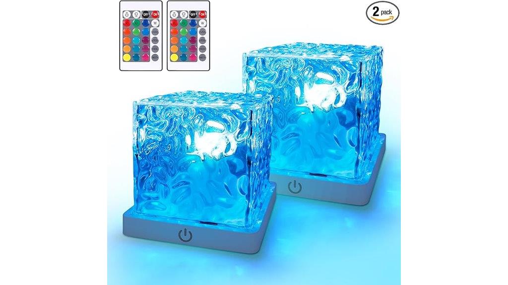 rechargeable led shower lights