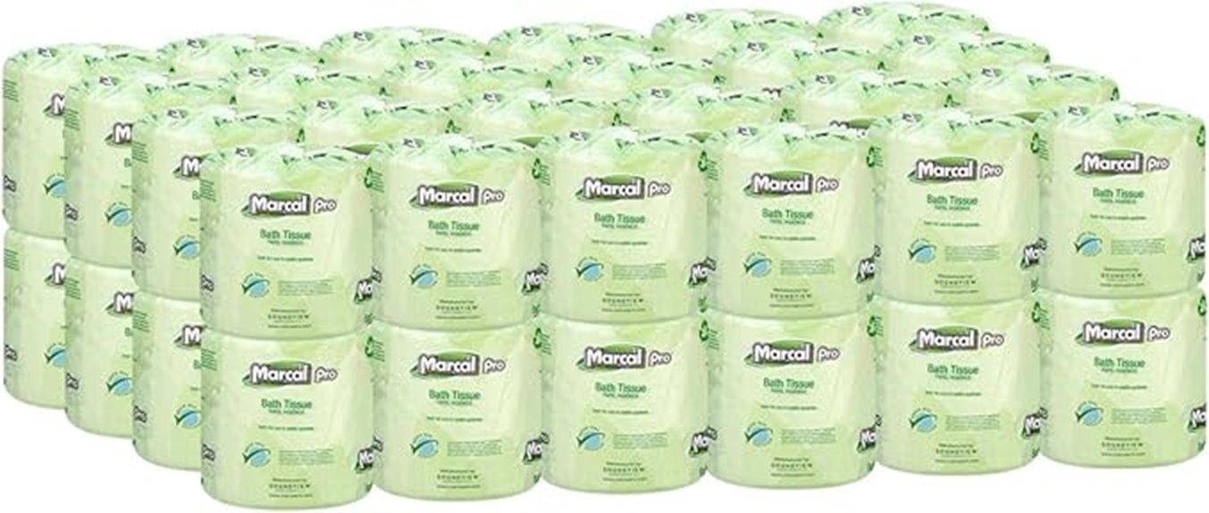 recycled 2 ply toilet paper