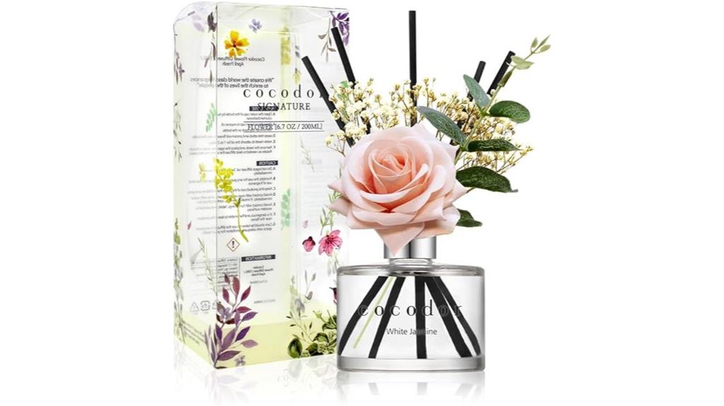 rose jasmine reed diffuser