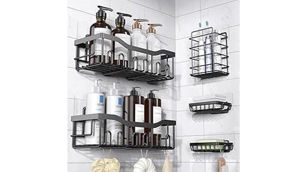 rustproof stainless steel caddies
