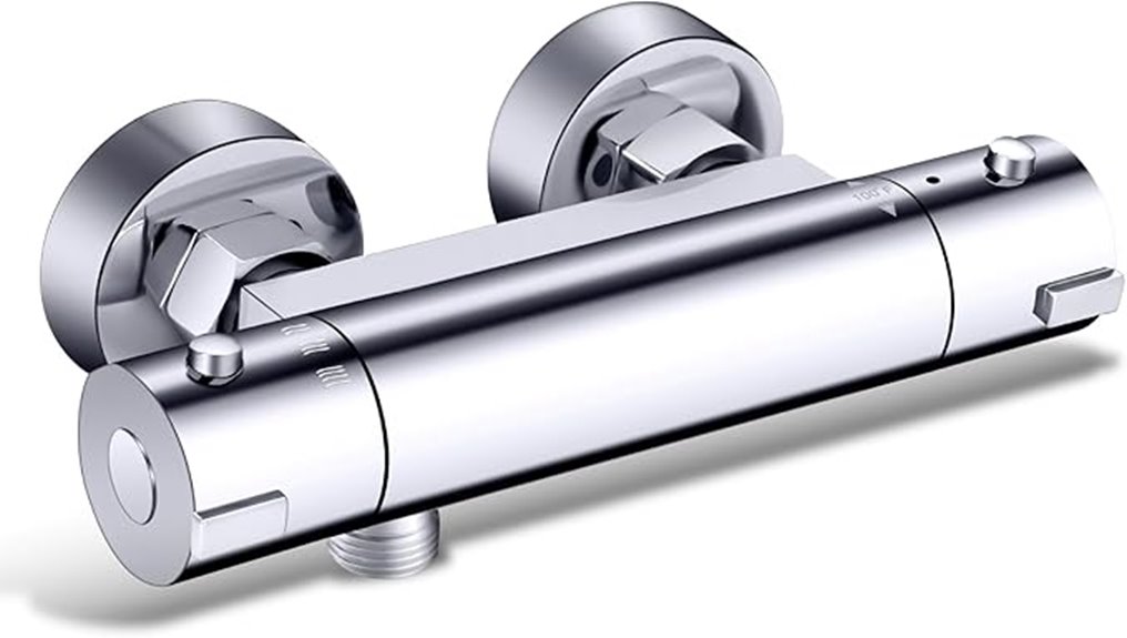 rv shower thermostatic valve