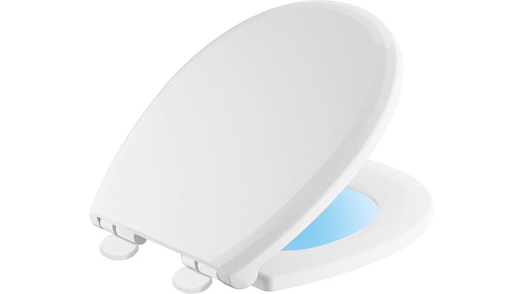 sanborne nightlight toilet seat