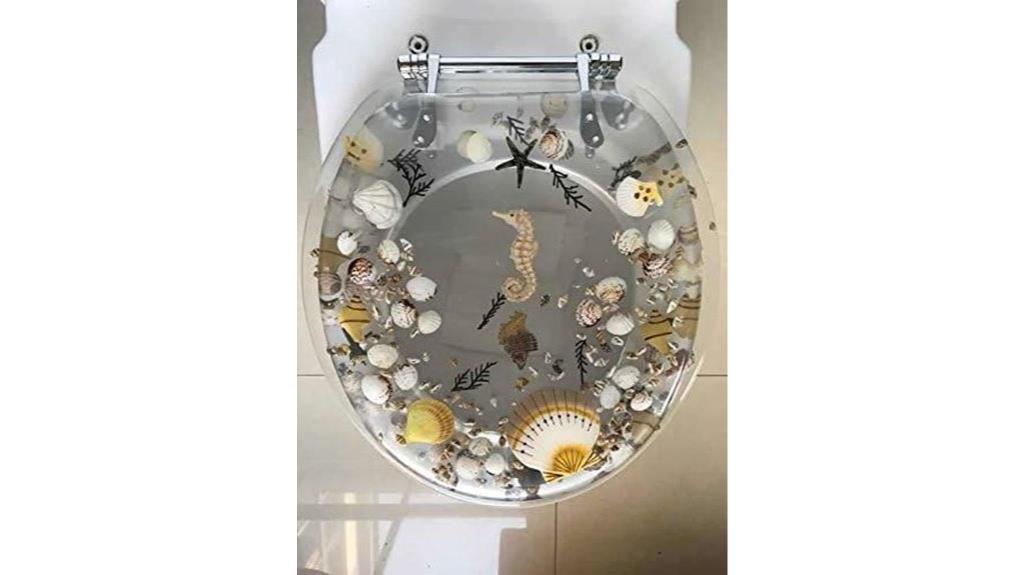 seahorse and seashells decor
