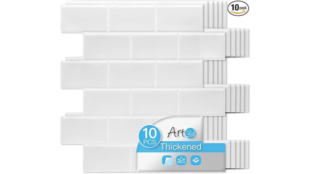 self adhesive tile backsplash