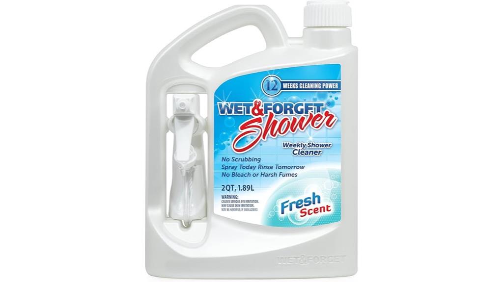 shower cleaning spray bottle