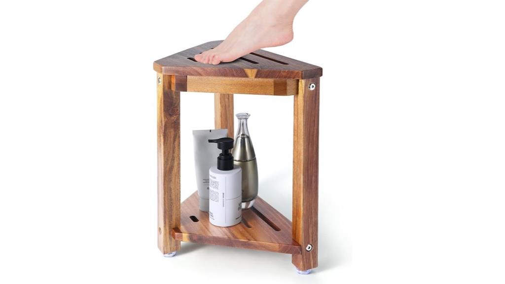 shower foot rest stool