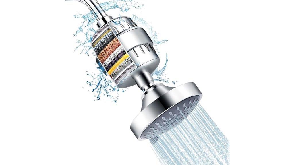 shower head with filter