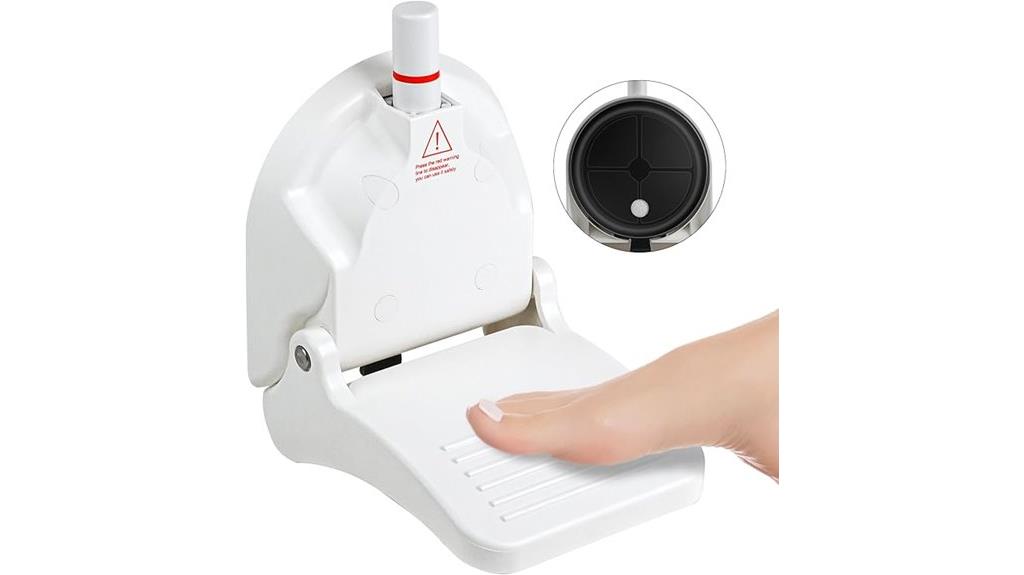 shower leg shaving aid