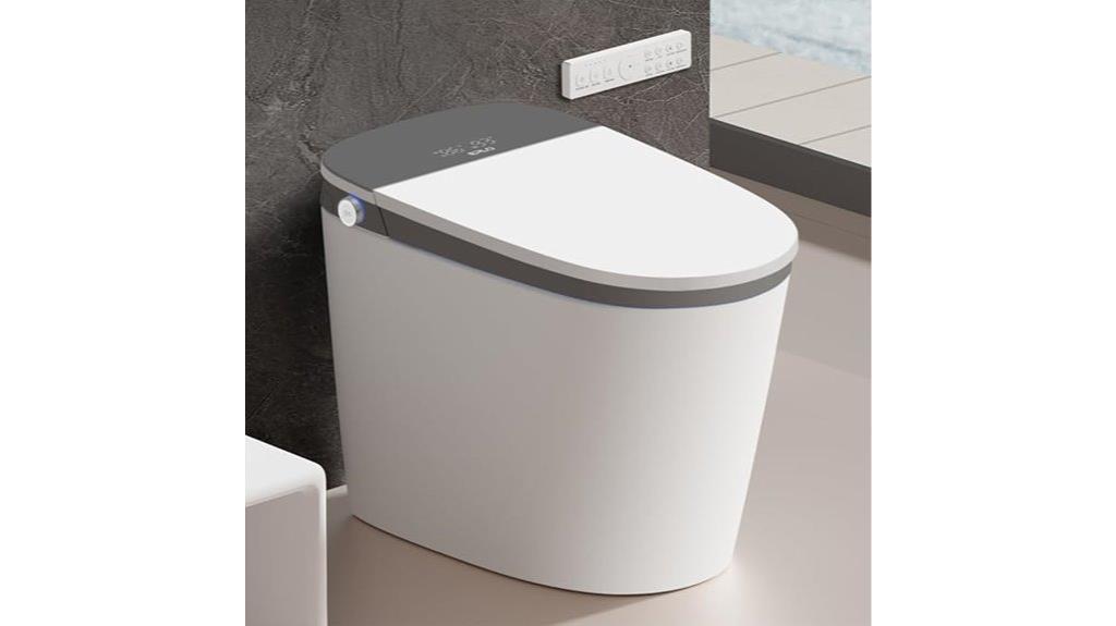 smart bidet with auto features