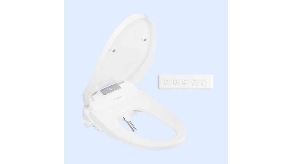smart bidet with temperature
