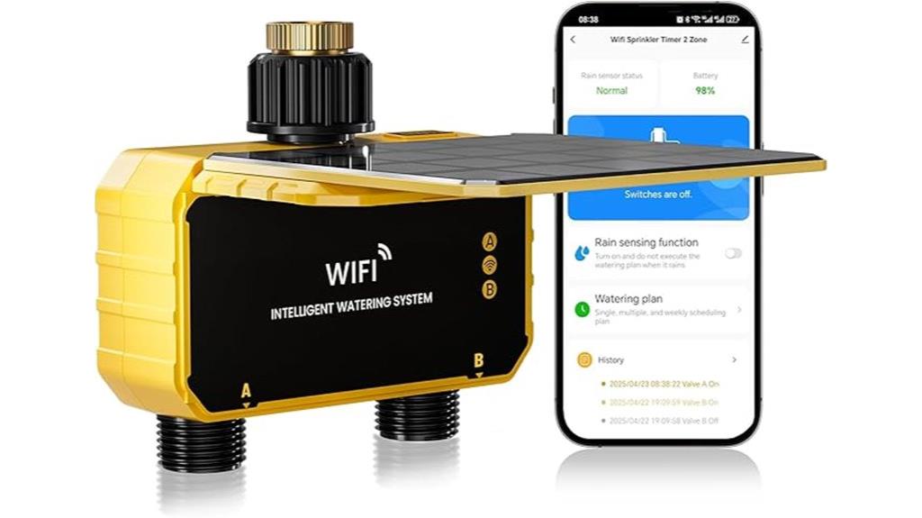 smart dual zone water timer