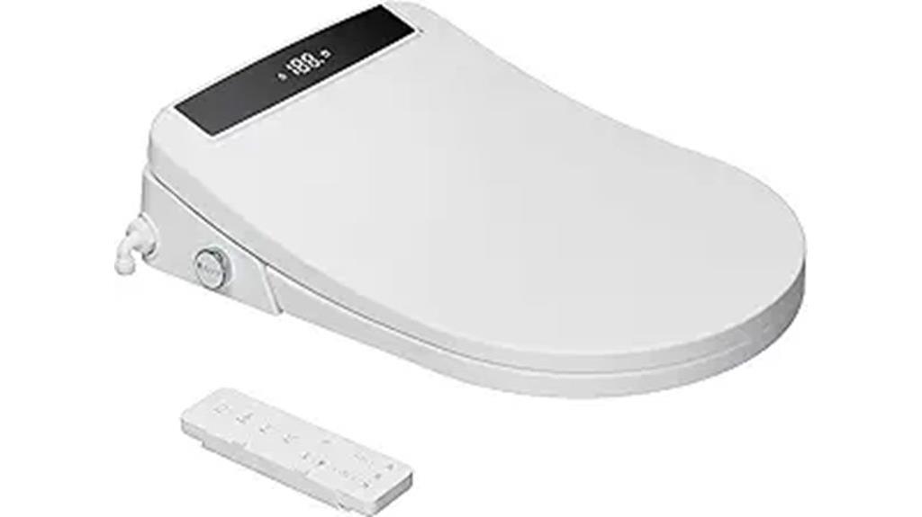 smart heated bidet seat