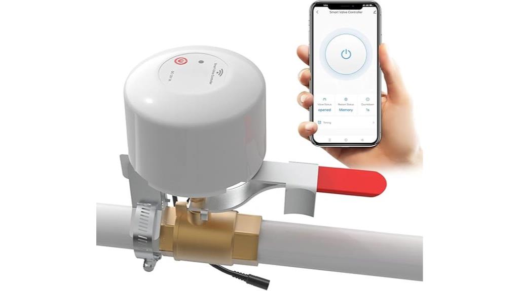 smart water valve control