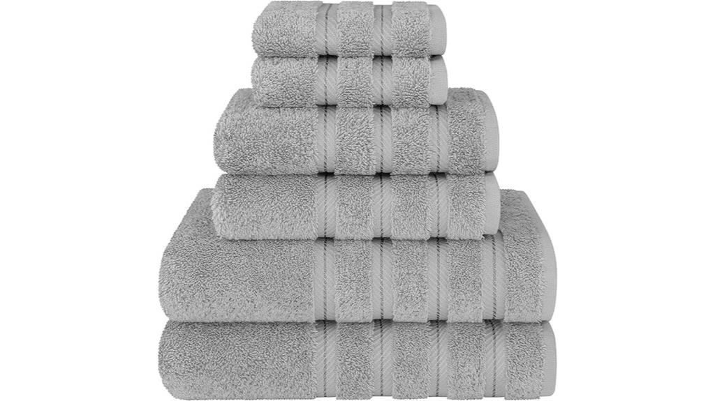 soft linen 6 piece towel