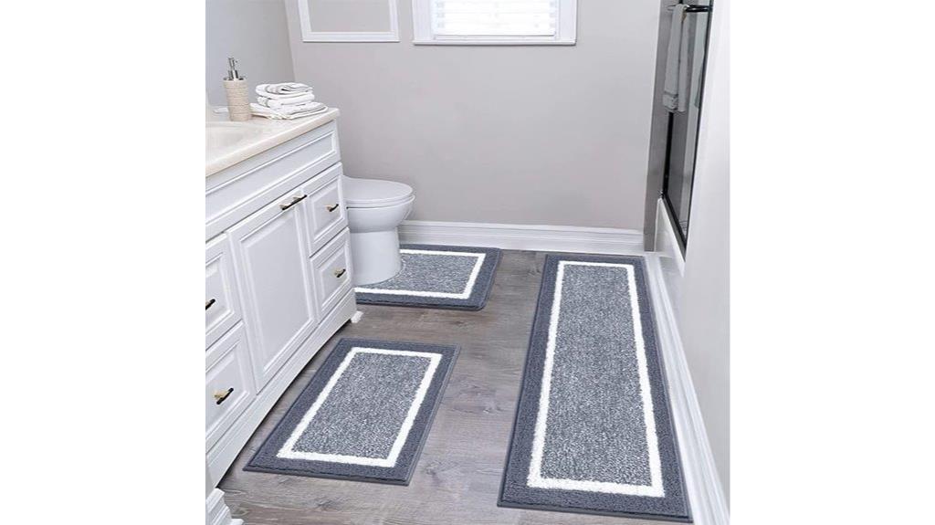 soft microfiber bath rugs