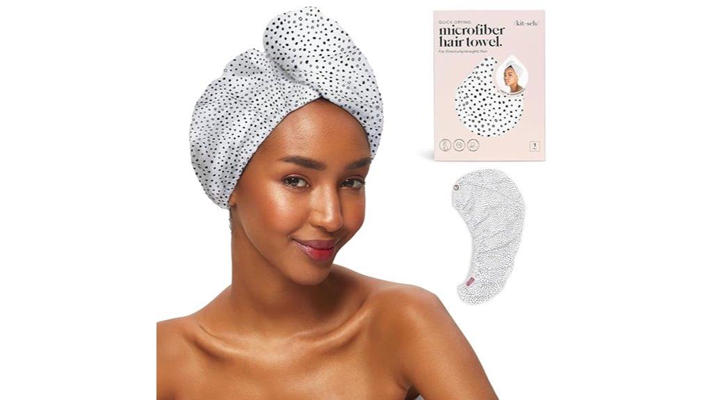 soft microfiber hair wrap