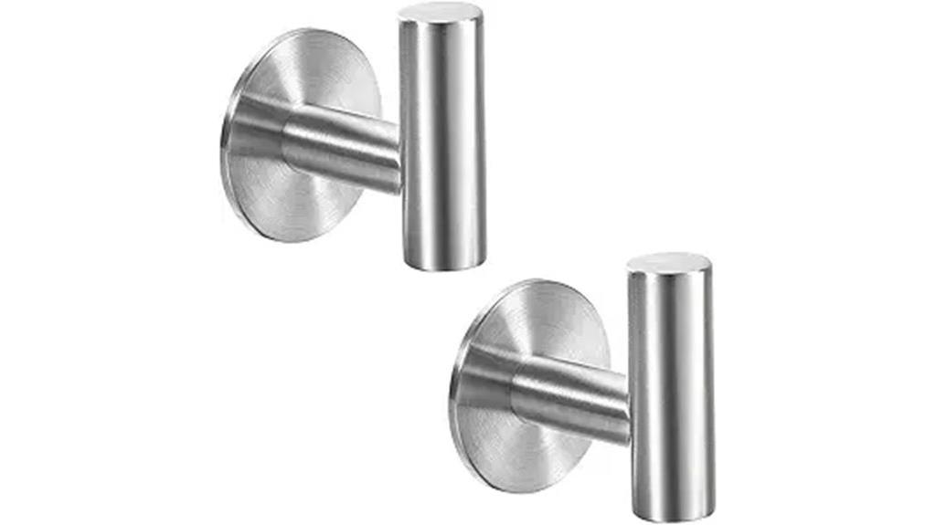 stainless steel towel hooks
