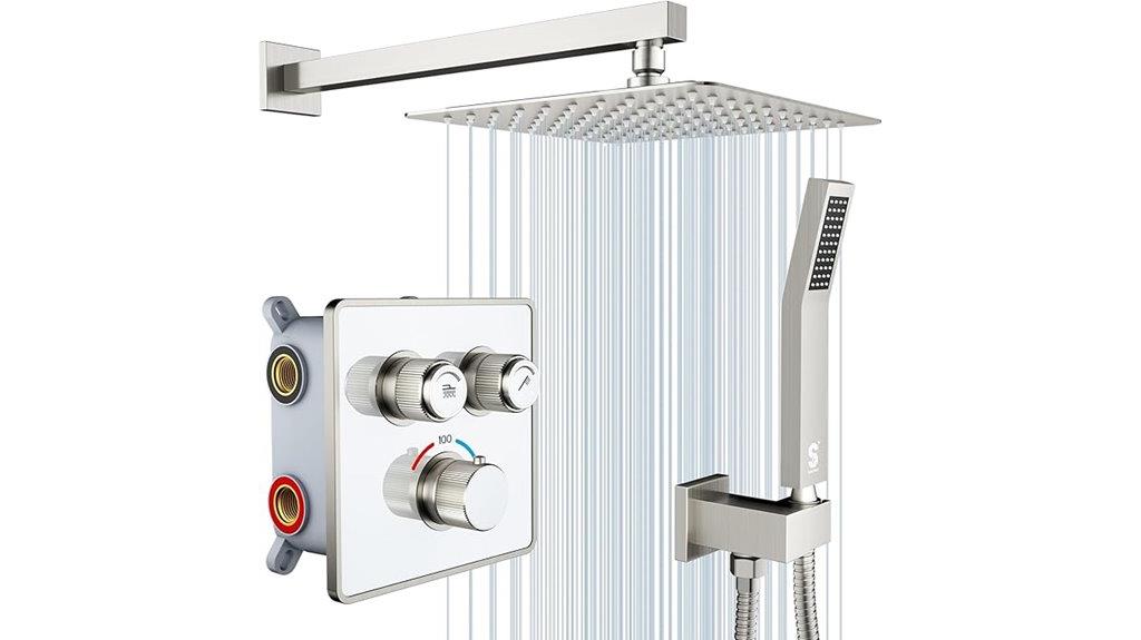sunrise 100 f shower system