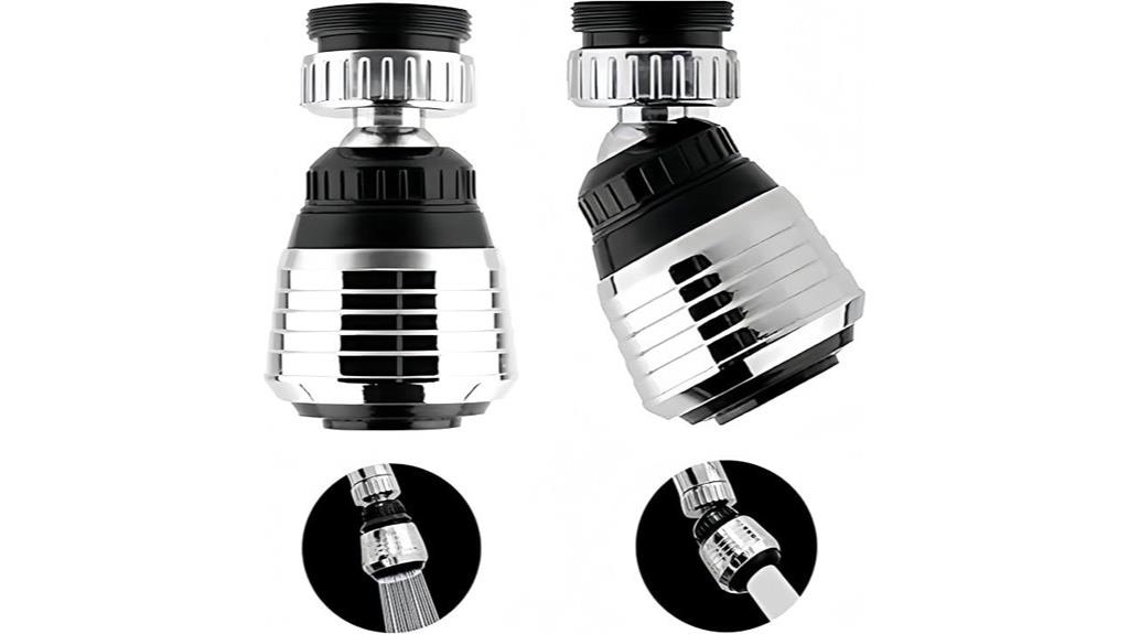 swivel water saving faucet