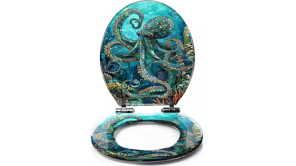 teal ocean octopus seat