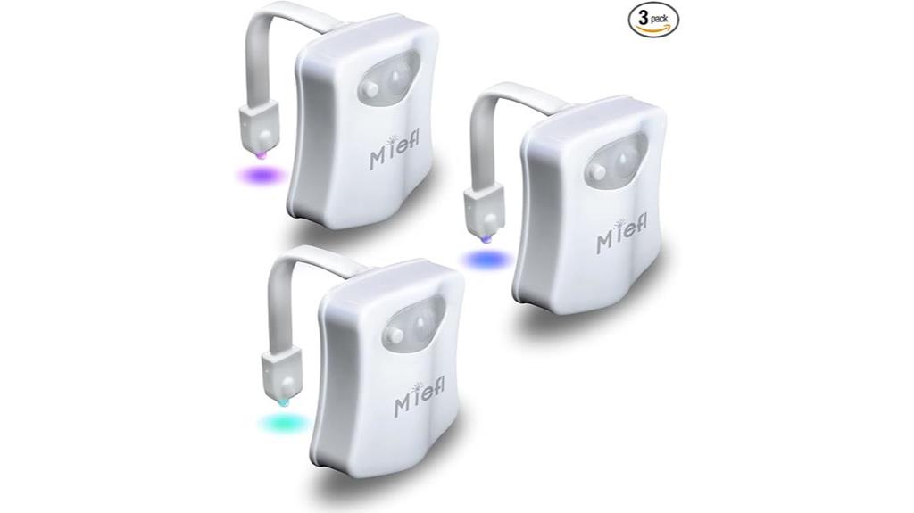 three color toilet sensor