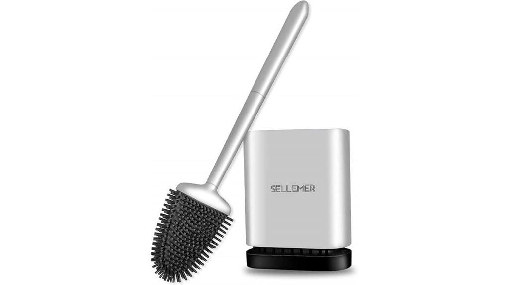 toilet brush and holder