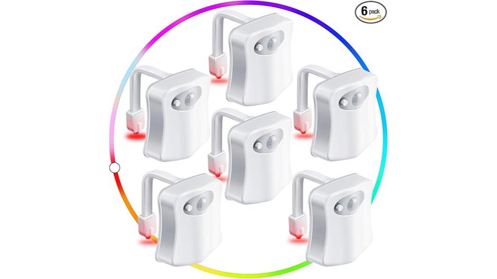 toilet night light set