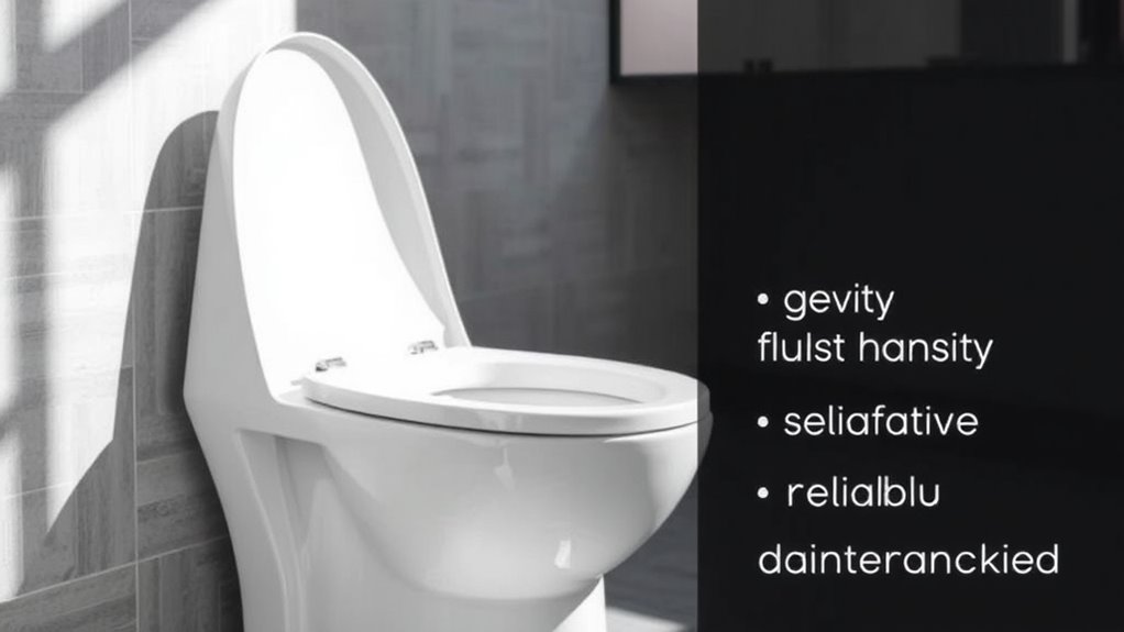 toilet selection considerations