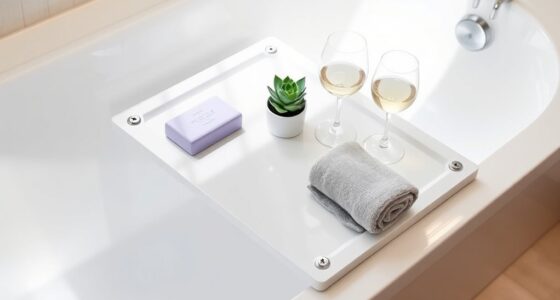 top acrylic bathtub trays