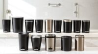 top bathroom trash cans