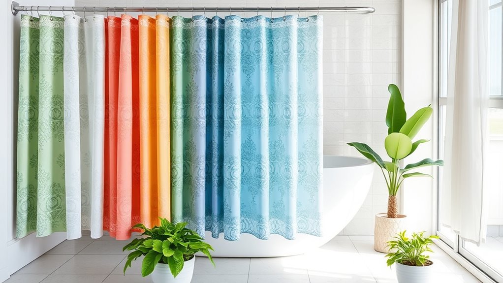 top mold resistant shower curtains
