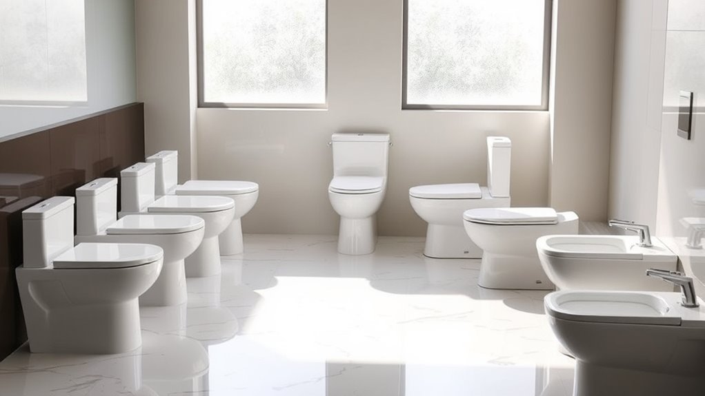 top niagara toilet selections