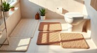 top non slip toilet mat selection