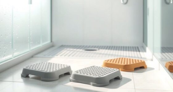 top shower foot rests 2025