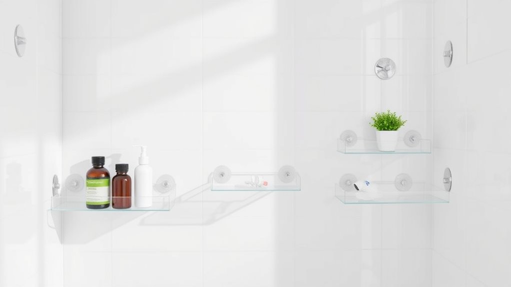 top shower storage solutions