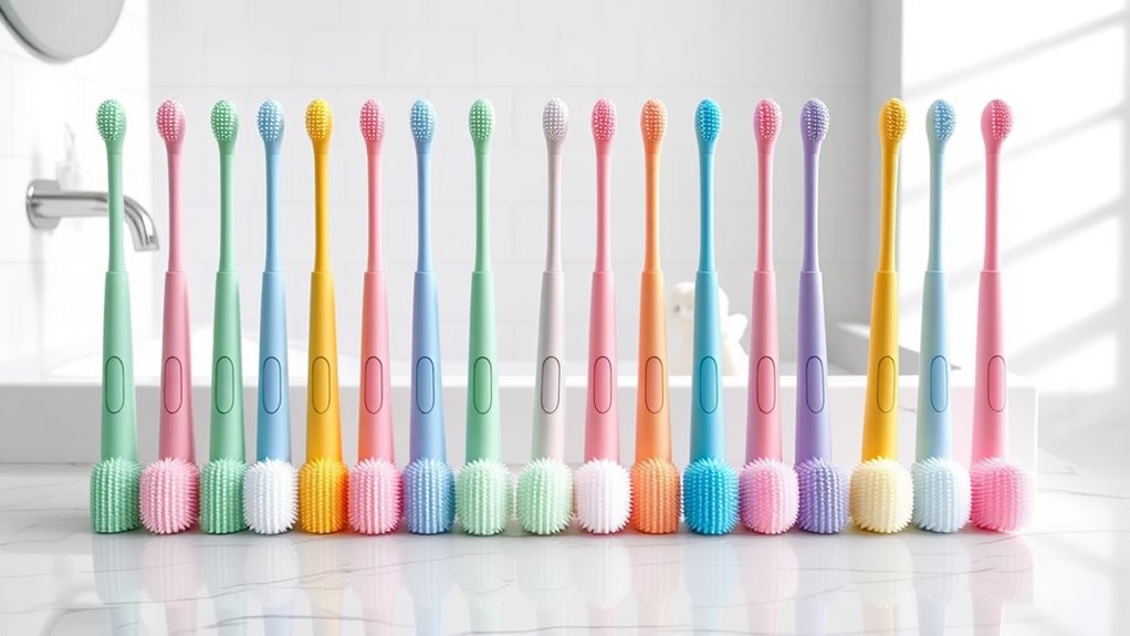top silicone toilet brushes