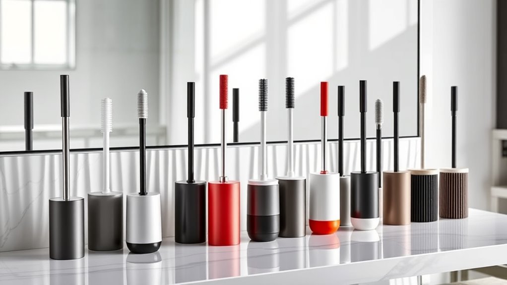top stylish toilet brush sets