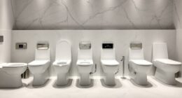 top stylish toilet selections