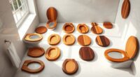 top wooden toilet seats