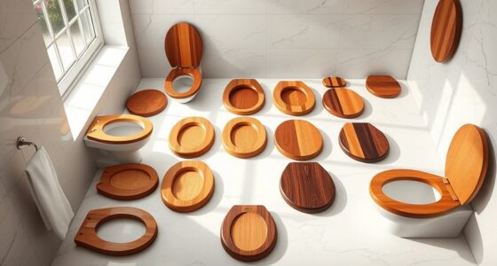 top wooden toilet seats