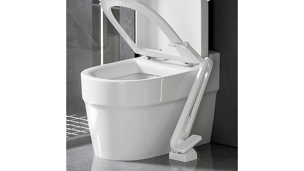touchless foot operated toilet lid