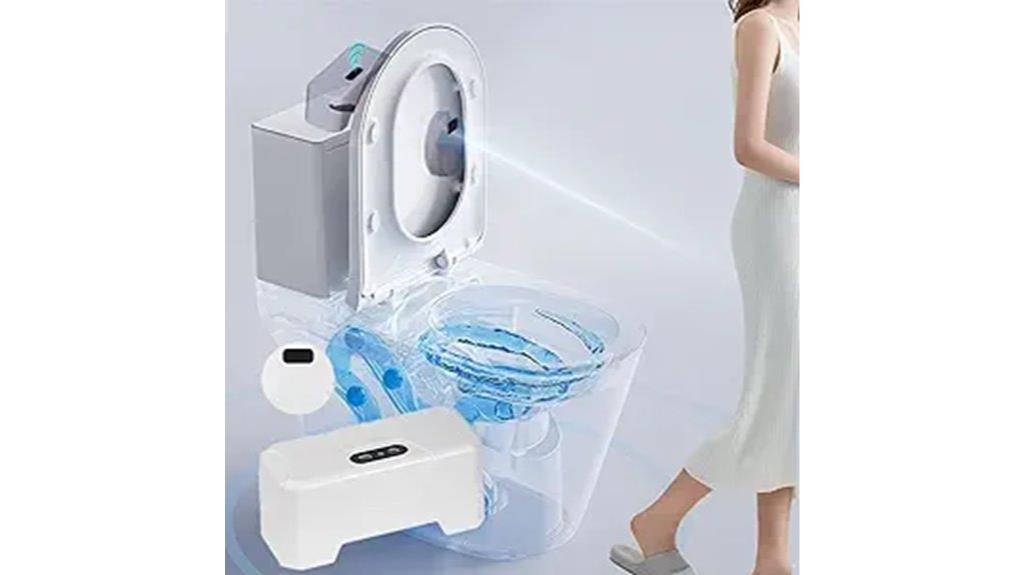 touchless infrared toilet flusher